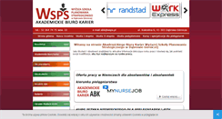 Desktop Screenshot of abk.wsps.pl