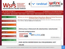 Tablet Screenshot of abk.wsps.pl